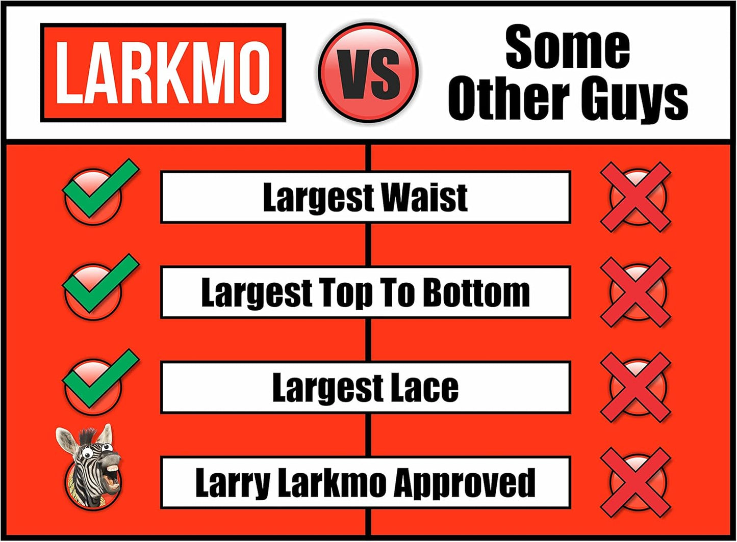 Larkmo Grand Mama Undies Funny Joke Gift Underwear For Women Men Big Momma Undies Great Oversized Funny Gift Novelty Underwea
