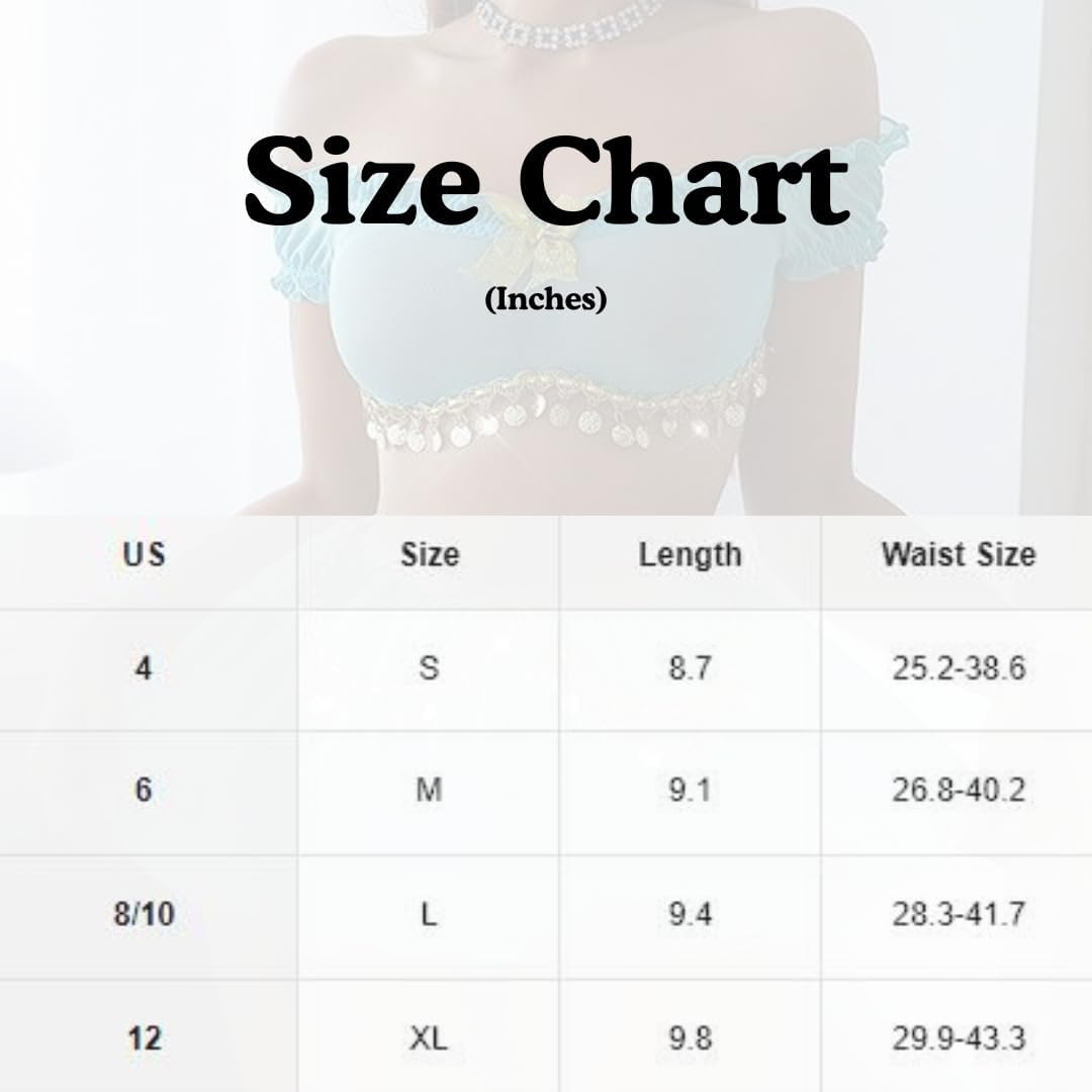Women's Sexy Princess Lingerie Set - Fairytale Cosplay Fantasy Costume Mint Blue