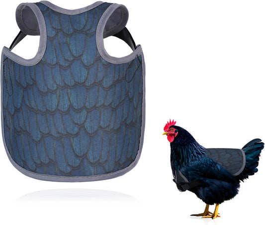 Chicken Saddle for Hens - Chicken Aprons for Hens With Adjustable Straps, Chicken Aprons & Vest Jacket for Hens