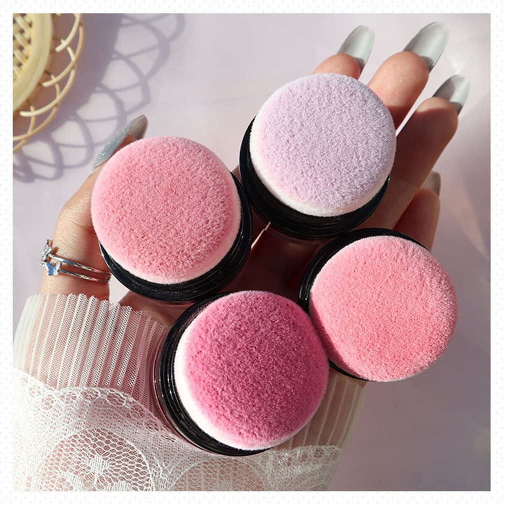 Charm Kiss Loose Powder Blush Air Cushion Natural Blusher Bright Shimmer Face for Cheek Highly Pigmented Makeup Easy to Blend Blushin, All Day Wear(01#) 01# Coral Pink 5 grams