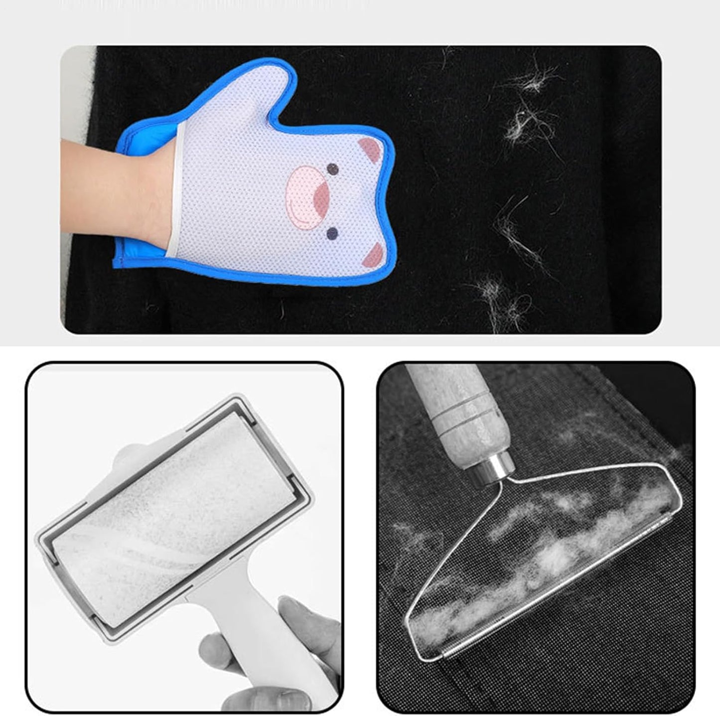 フェルケアシューズインノバティブのTwo-wayデザインスクラビングムーブメントペットファーケアグローブ|AnimalのFor hair removalのSoftらかいSoftらかいHandbag Removal|CatとFor DogsのCatのHandbag