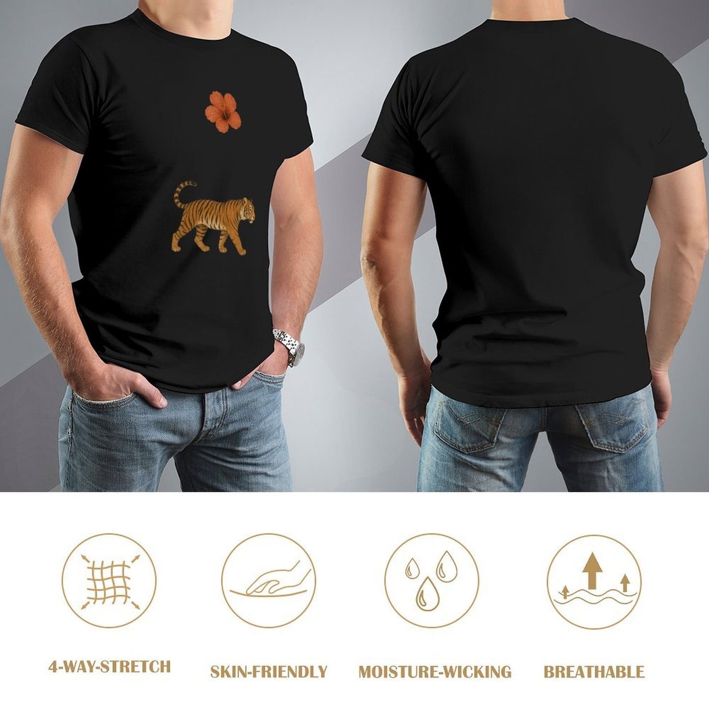 ,Men's Cotton Short-sleeved T-shirt, Breathable Loose-fitting Casual Summer Top, Suitable for Outdoor Activities and Daily Comfortable Wear,Men's T-shirt100%cottonz9ogjyd8pjtq
