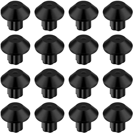 16 Pack WB2K101 Range Burner Grate Rubber Feet Kit Replacement for GE, Hotpoint, Kenmore 362. High Temp Resistant Silicone Rubber Bumper Pads Replace Part WB2K101, WB02K0101, 247410