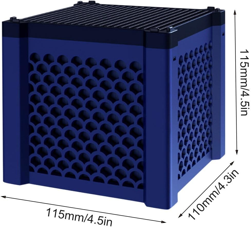 Generisch Aktivkohle Aquarium, Clever-Cube Aktivkohle Pferde,Eco Aquarium Wasserreiniger Würfel,Aktivkohlefilter Pferdetränke,Eco-Aquarium Wassertrog Purifier Cube,Für Teiche,Aquarium,Vorratstank