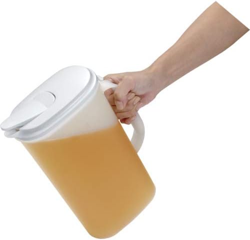 Asvel D-202 Water Pitcher, Drink Bio, White 8231