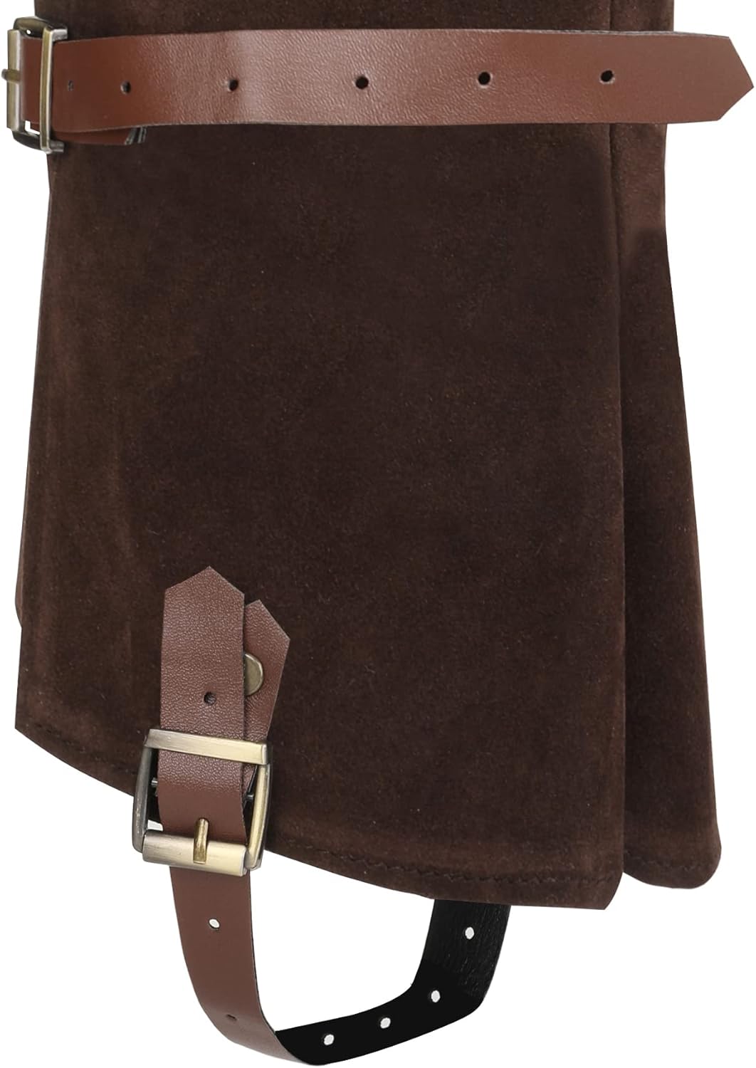 Pirate Boots Covers Medieval Renaissance Steampunk Boots Covers Tops with Studs for Halloween Costume