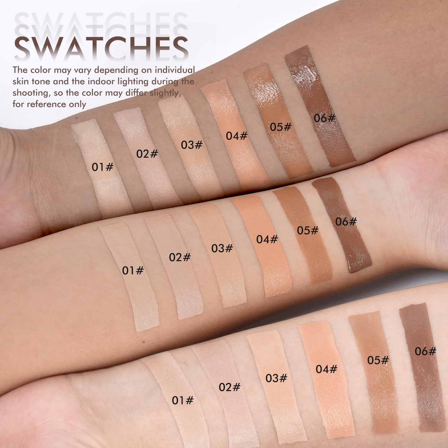 YOUNG VISION Water-Based Liquid Foundation – Full Coverage, Lightweight Makeup for Oily and Combination Skin, Natural Matte Finish, Waterproof and Sweat-Resistant,1.35 fl oz