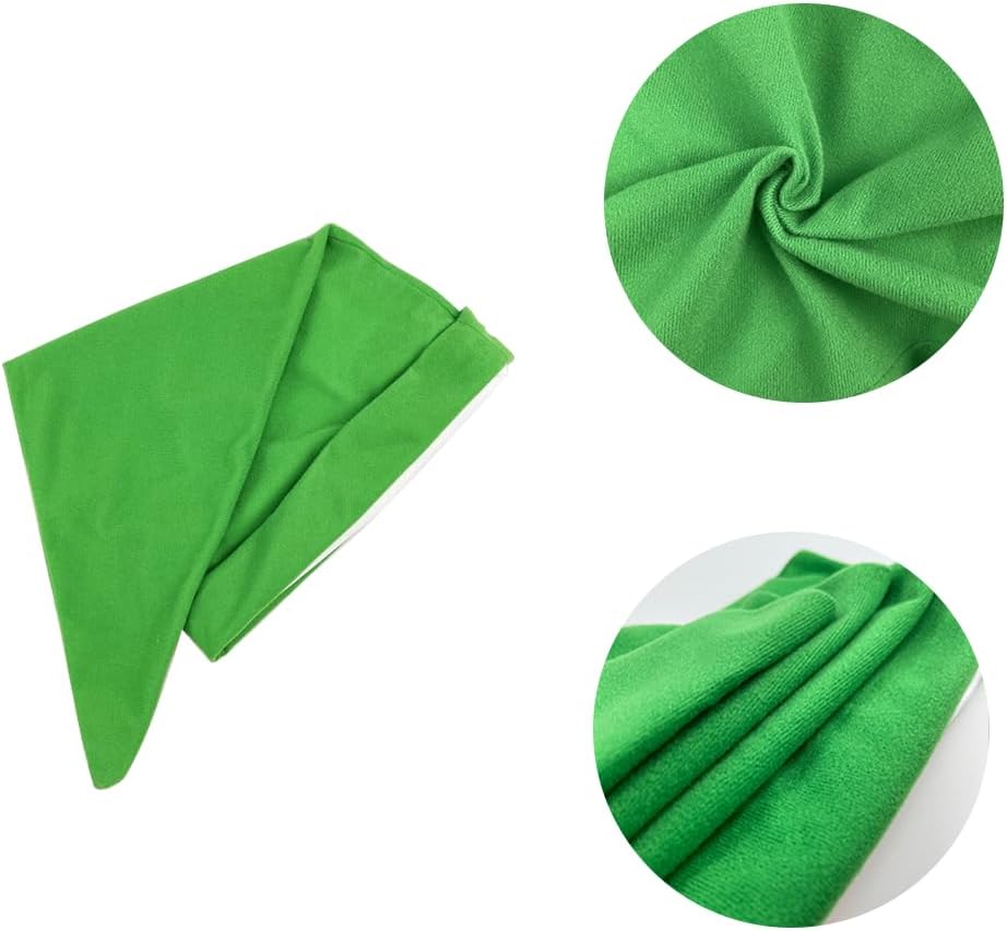 Aimery Halloween Costume Elf hats Accessories, Green hats for Christmas Costume, Adult Storybook Character Costumes