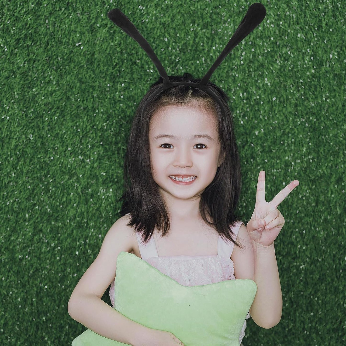 ABOOFAN Tentacle Headband Ant Antenna Headband Cartoon Animal Tentacle Hair Bands Hair Hoops Cosplay Party Makeup Headband (Black)