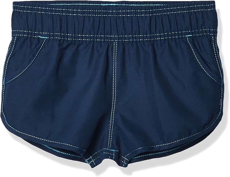 Kanu Surf Girls' Sandy UPF 50+ Quick Dry Beach Elastic Waist Boardshort