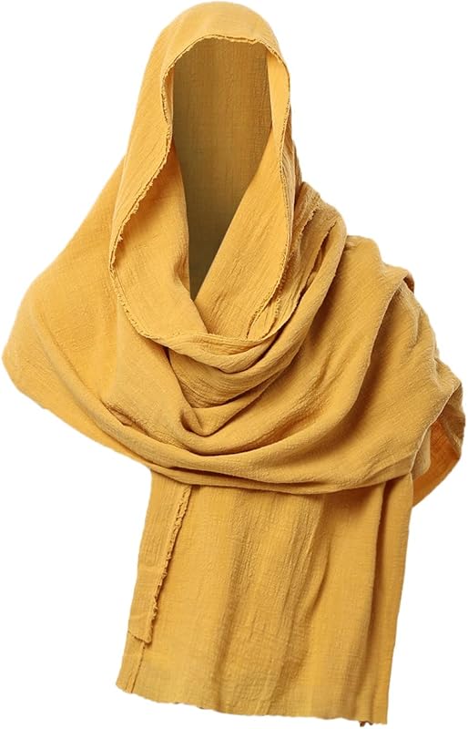 GRACEART Post Apocalyptic Shawl Scarf Shaman Cowl Medieval Costume Sash