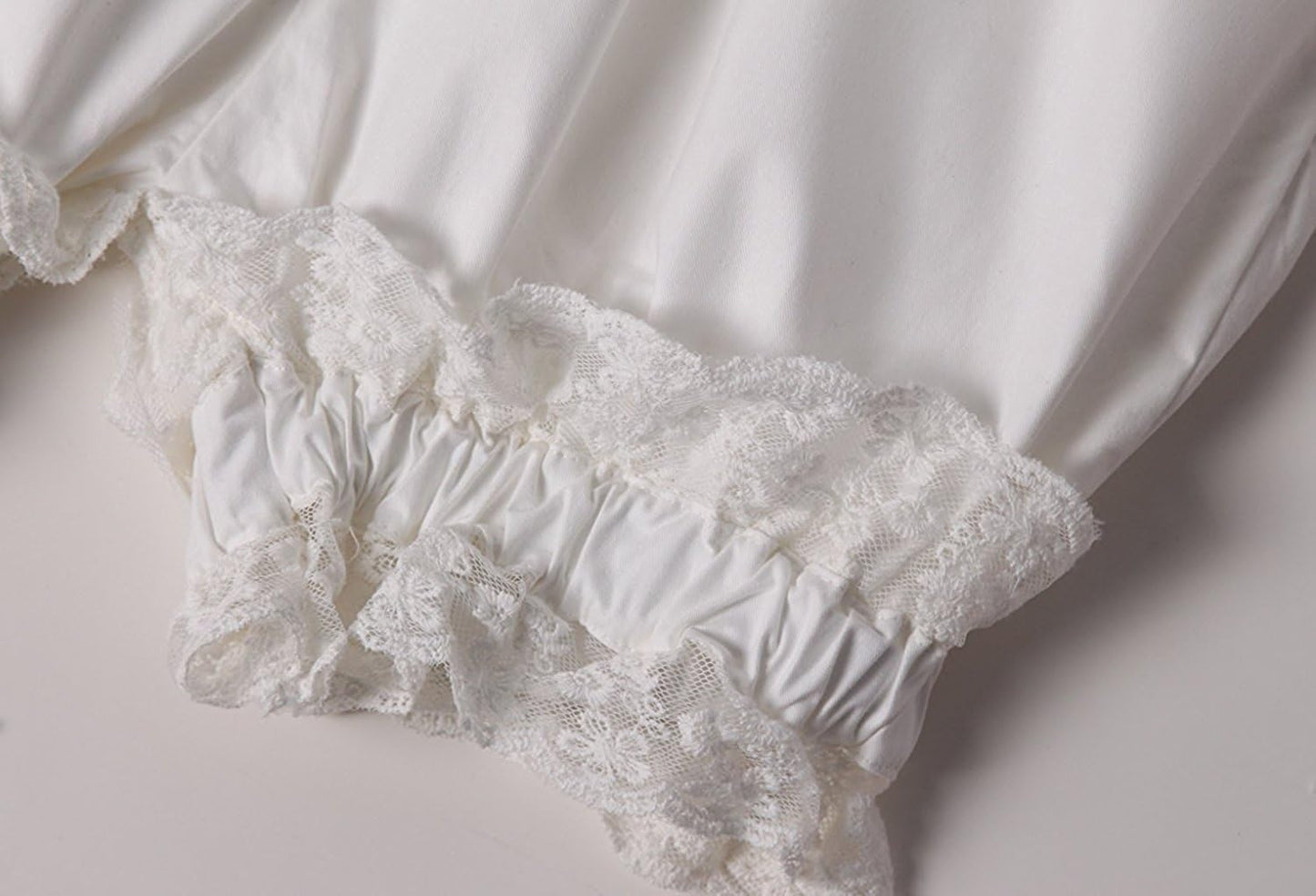 Girls Short Bloomers - Cream (Choose Size)