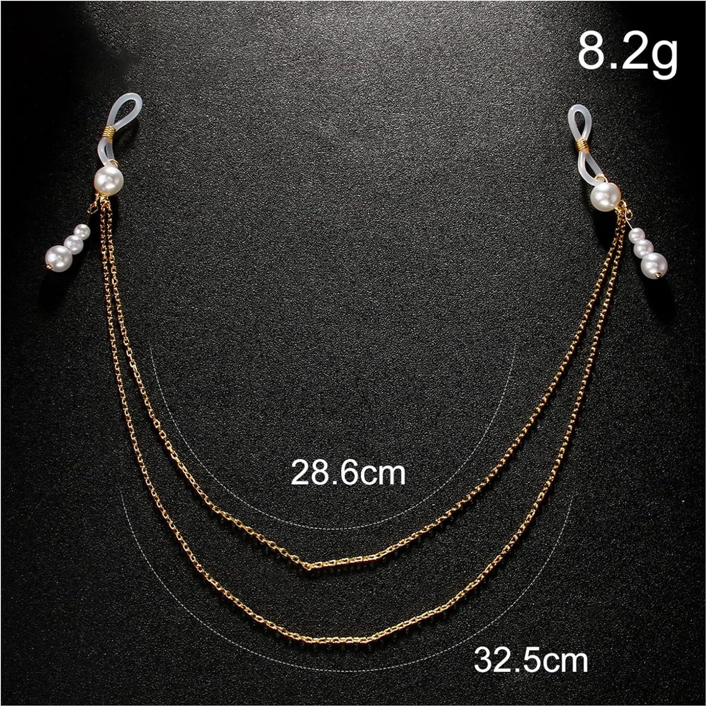 Sexy Pearl Tassel Non Piercing Nipple Chain Jewelry for Women Layered Pearl Chest Chain Body Jewelry Festival Rave Nipple Accessories Jewelry