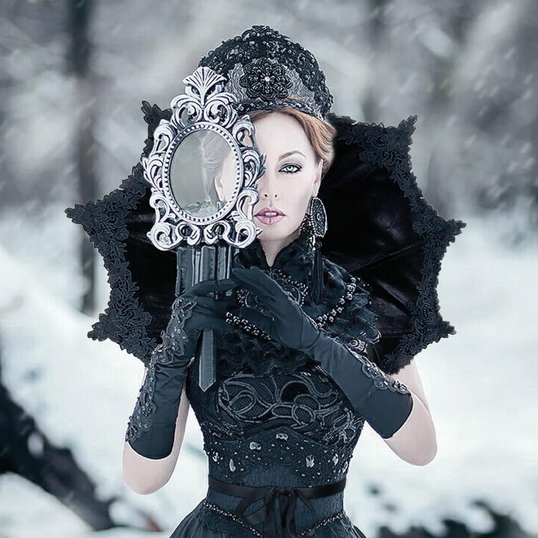 Joukavor Velvet Victorian Collar Women Gothic Vampire Neck Collar for Cosplay
