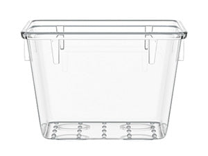 WOWBOX 6 Pack Clear Drawer Organizer Set, Acrylic Drawer Storage Trays, Storage Bins for Makeup, Cosmetics, Jewelries, Utensils, Gadgets, Office