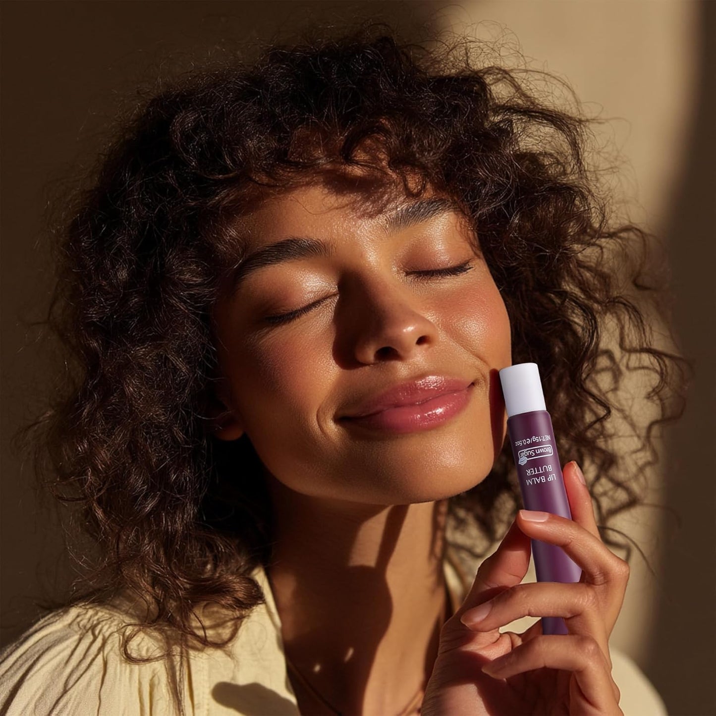 2-in-1 Silky Lip Butter Balm & Lip Gloss, Hydration with Shea & Olive Oil Blend, Non-Sticky Moisture for Chapped Lips, Natural Ingredients (6 Colors)