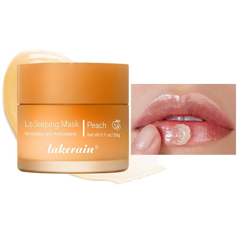 Sleeping Lip Mask, Long-Lasting Nourish & Hydrate Lip Mask, Lip Balm, Lip Oil, Lip Skin Care, Hydrating, Moisturizing Lip Lines Night Sleep Care Lip Anti-chapped Lip Cream (04# Grape)