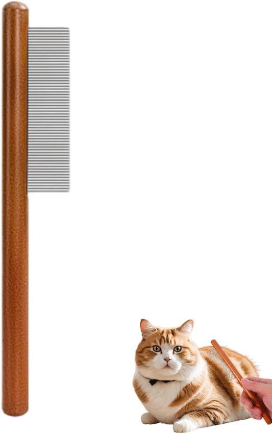 Kittynokurashi ムダWoolソフトブラシCat コーム Cats and Dogsコーム Woodenハンドルブラシ Flea Removalりコーム ペットUse マッサージ LinkまりをTakeりDivisionく Painくない Short Hair Medium Hair Long Hair Suitable for both Cats and Dogs (1個)
