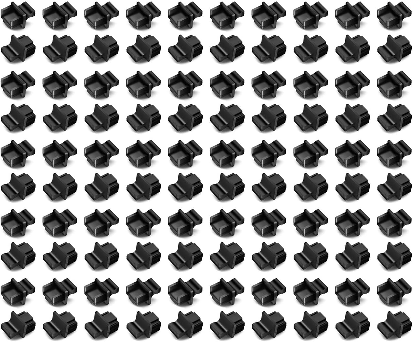 RJ45 Dust Covers Caps Ethernet LAN Port Protector Suitable for Network Swticher/Router/Hub/Cards/Computer/Copper Transceiver Module Silicone 20pcs/Pack