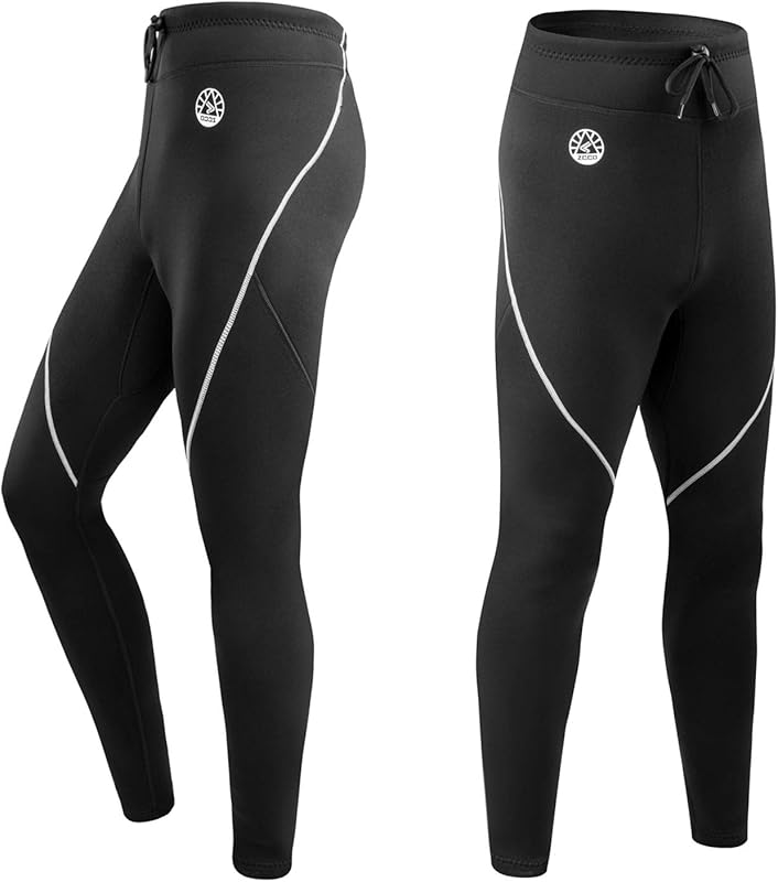 Men&Women Wetsuit Pants, 1.5mm/3mm Neoprene Long Pants Keep Warm,Diving Pants for Surfing Kayaking Swimming Diving Canoeing