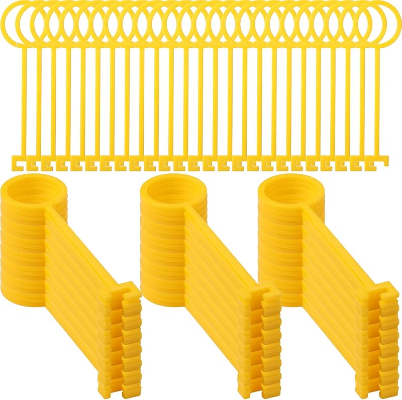 Lenwen 75pcs Clay Target Holders, Versatile Clay Pigeon Hooks Hanging Target Hangers for Outdoor Shooting Practice