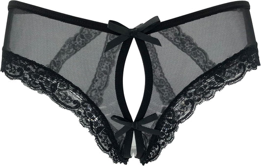 Women’s lace briefs sexy panties with cage back
