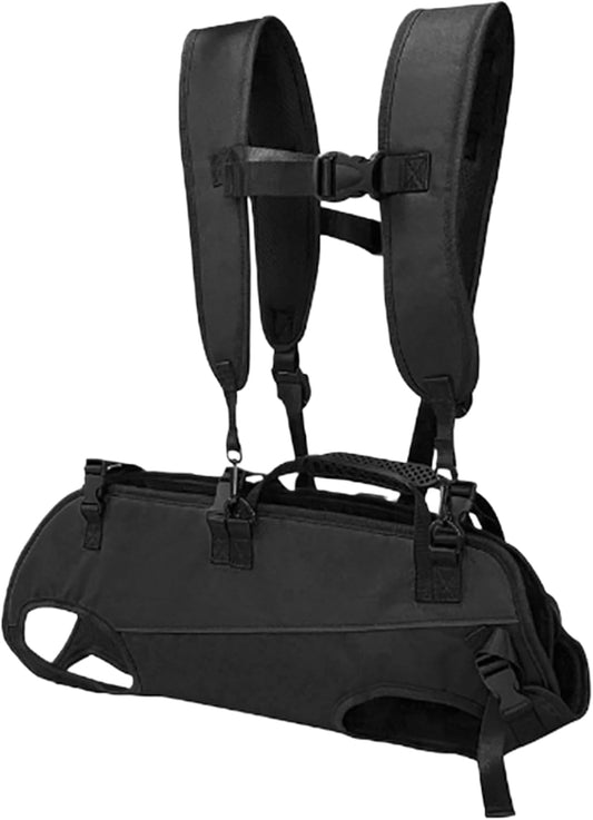 Sac à Dos de randonnée pour Chien, Sangle de Transport Horizontale réglable et Portable pour Chien, vêtements et Accessoires multifonctionnels pour Voyage, randonnée, vélo, Urgence, Sport, extérieur