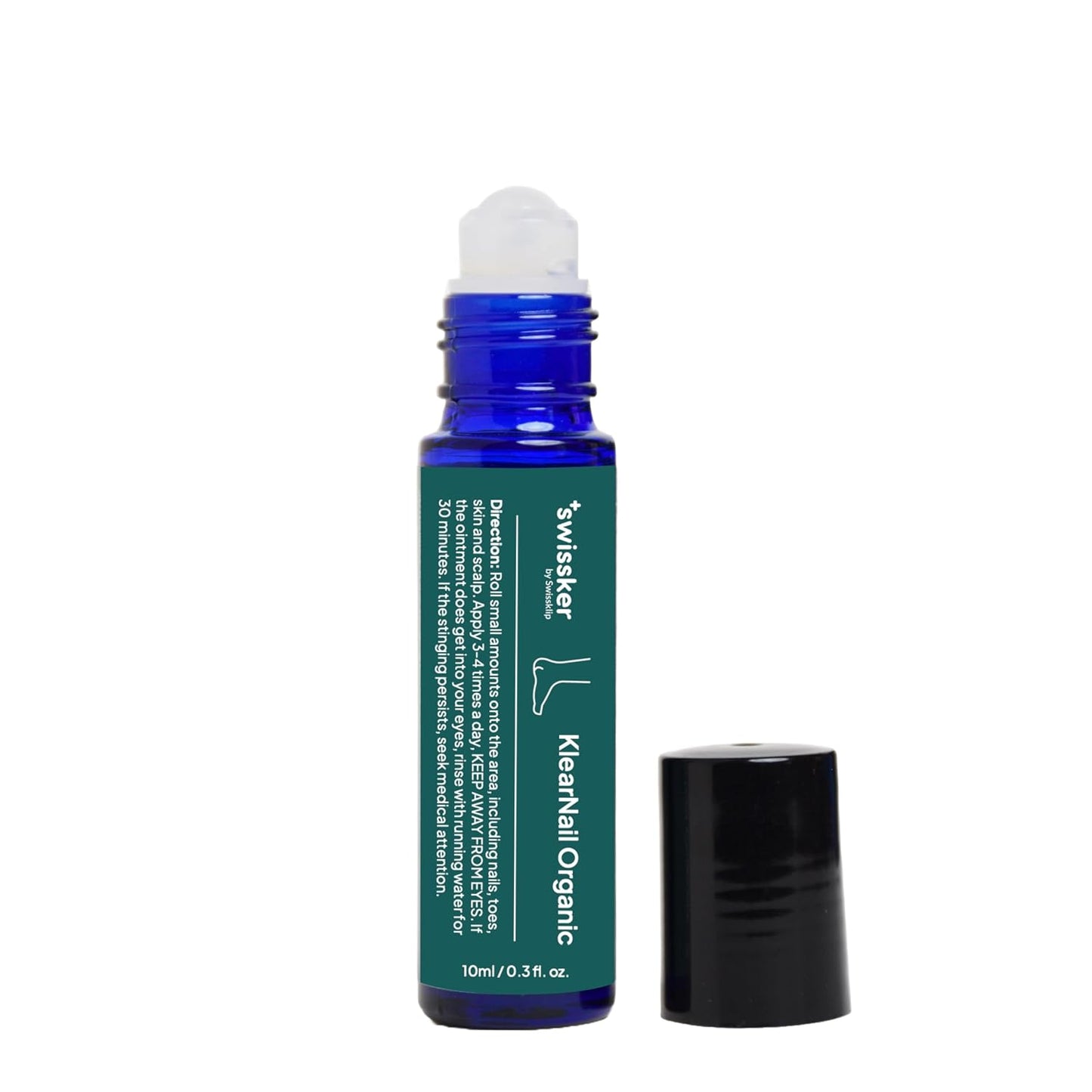 Swissklip Medi-Care Toenail Stick I Natural Solution for Healthy Nails I Suitable For Foot, Toe, and Fingernail I For Brittle Toenails – 10ml / 0.3 Fl. Oz. Pack of 1 - Made in USA