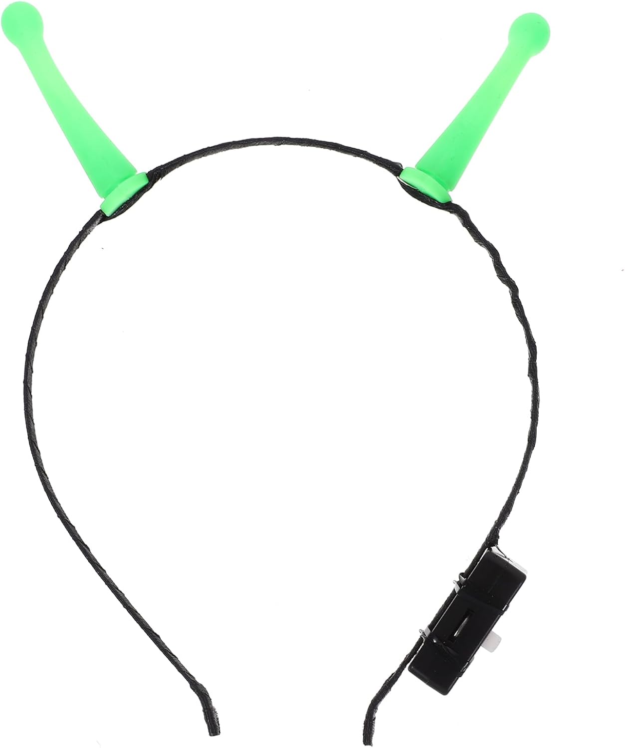 IMIKEYA Glowing Alien Headband Led Glow Alien Accessories Alien Headpiece Halloween Alien Accessories Light up Alien Headbands Antenna Plastic 's Apparel Make up