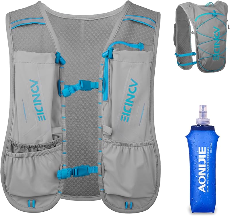 TRIWONDER Running Vest 5L 5.5L Hydration Water Pack Backpack for Women Men Runner Trail Race Marathon Cycling Hiking Jogging