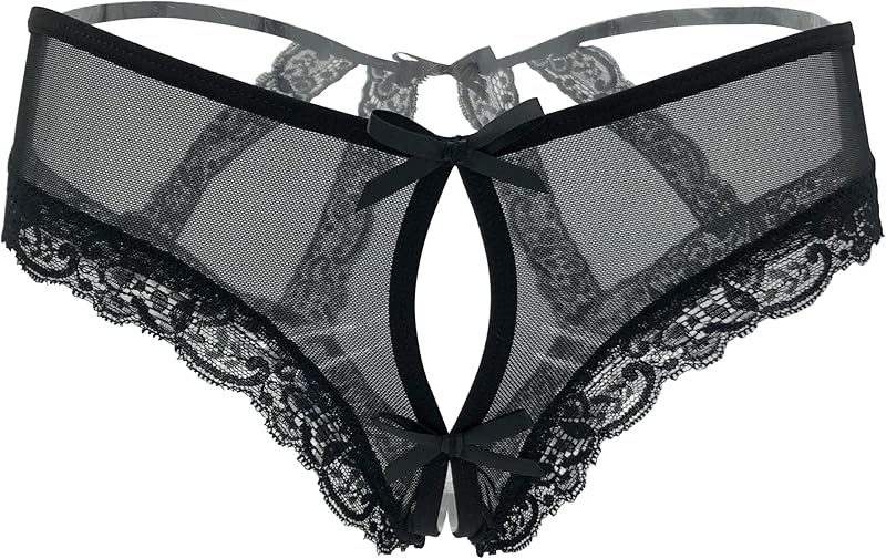Women’s lace briefs sexy panties with cage back