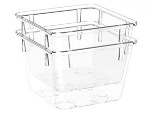 WOWBOX 6 Pack Clear Drawer Organizer Set, Acrylic Drawer Storage Trays, Storage Bins for Makeup, Cosmetics, Jewelries, Utensils, Gadgets, Office