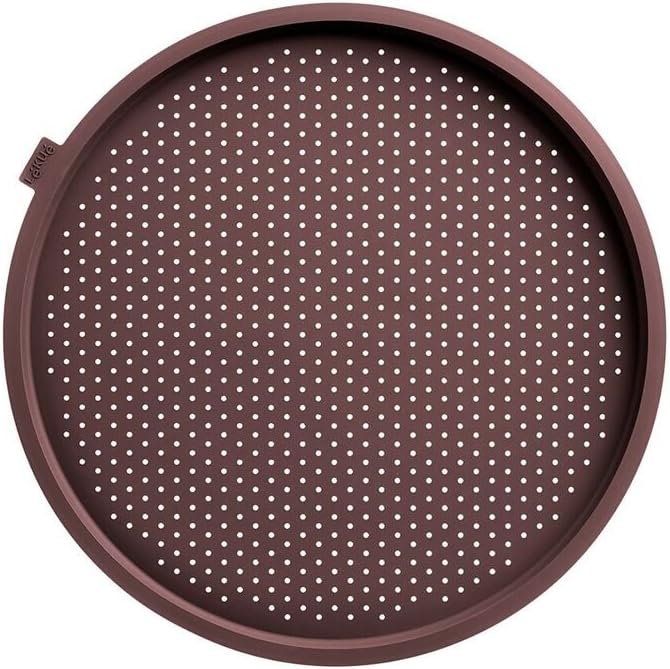 Lekue Perforated Pizza Mat, 14", Brown