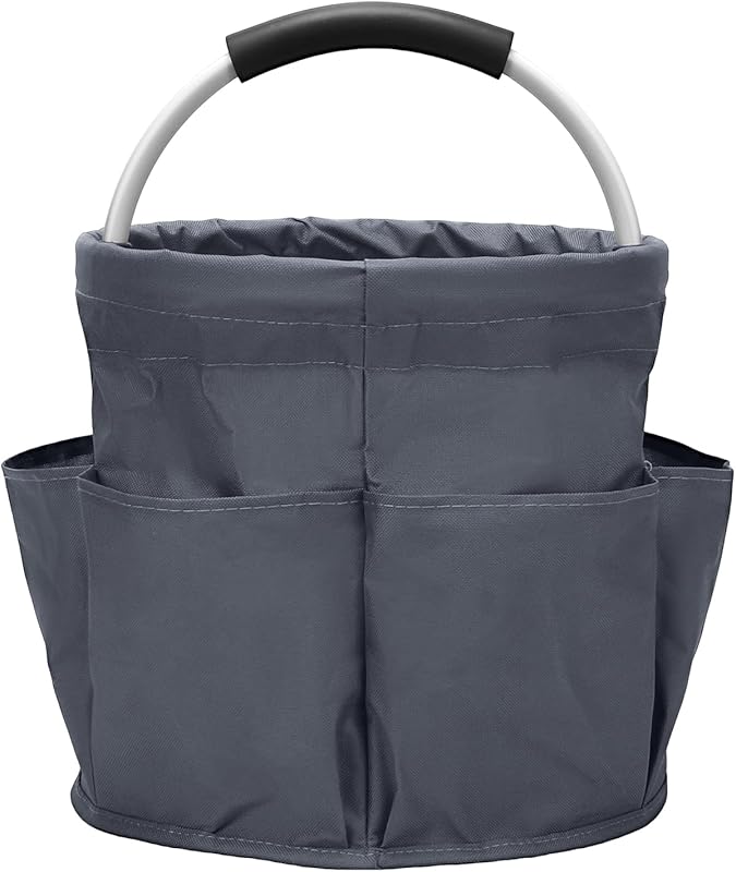 Multifunctional Folding Basket with Handles: Portable Picnic Baskets, Outdoor Beach Baskets, Garden Picking Baskets, Gift Baskets, Collapsible Bathroom Storage Baskets (Green)