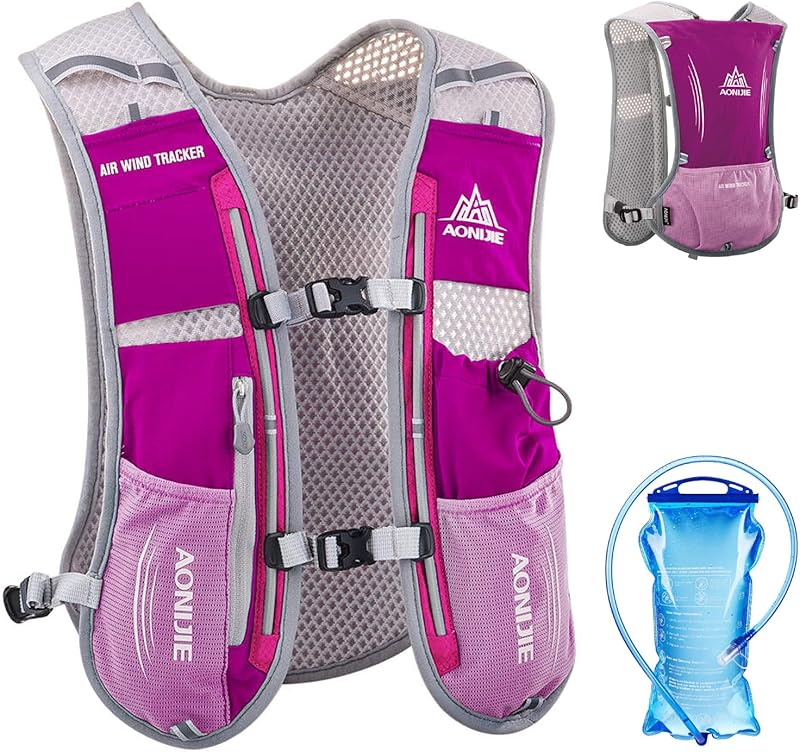 TRIWONDER Running Vest 5L 5.5L Hydration Water Pack Backpack for Women Men Runner Trail Race Marathon Cycling Hiking Jogging