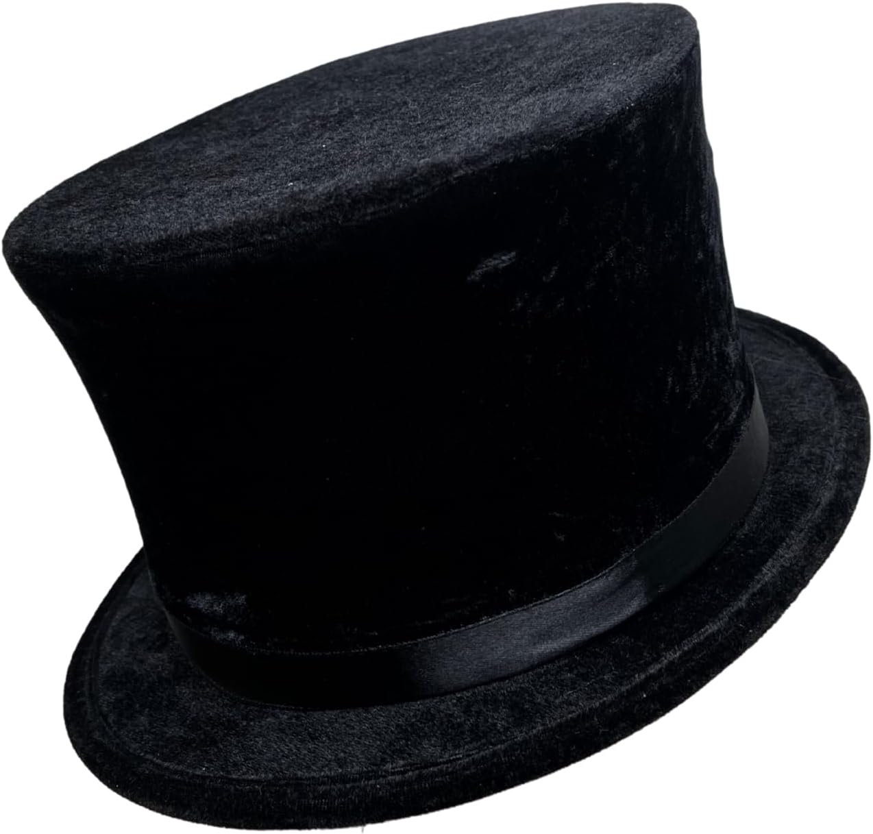 Black Collapsible Folding Top Hat – Magicians, Dancers, and Theater Performances, Perfect for Adults.