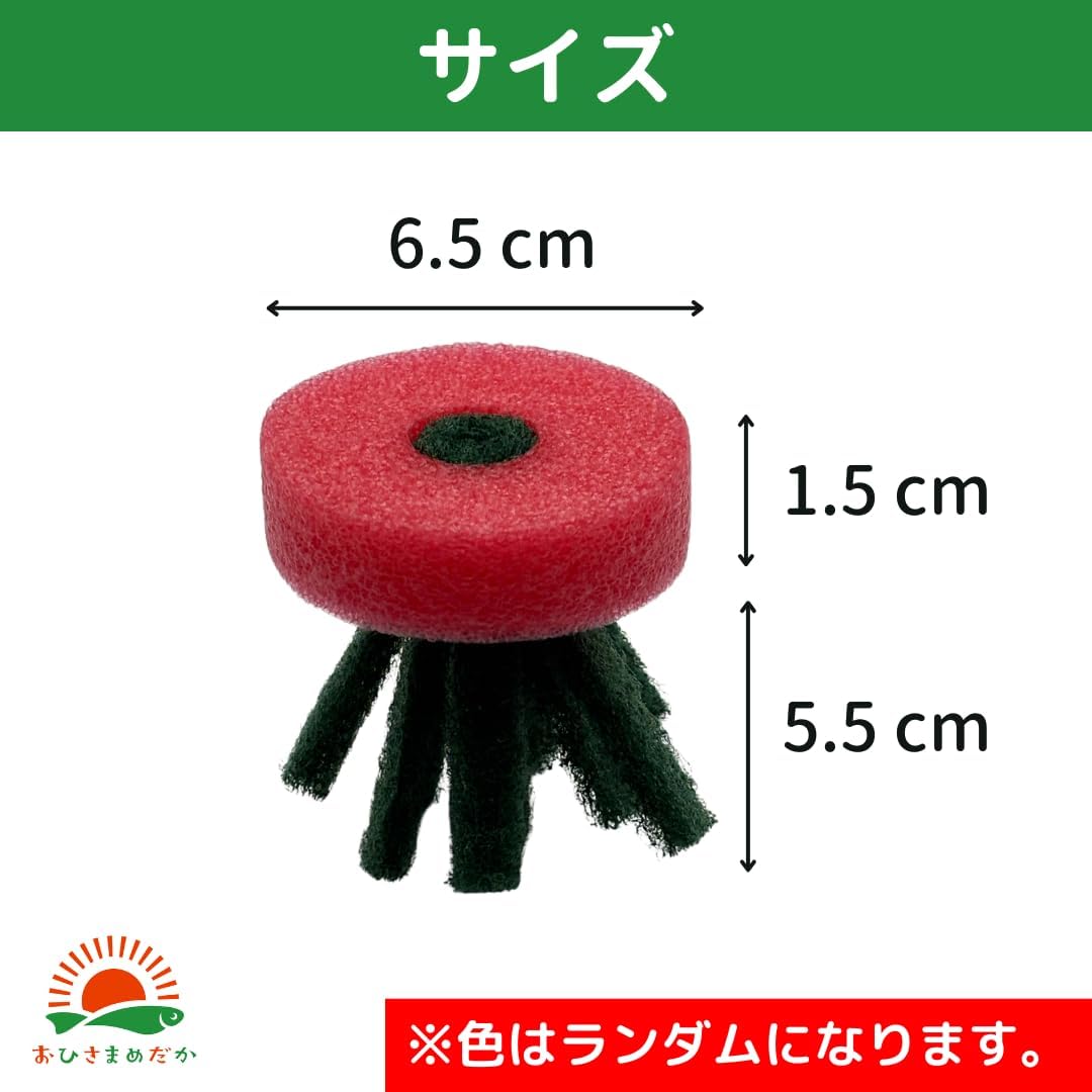 おひさまめだか メダカEgg-laying bed 8Each pieceり6Colorセット No abrasive used Antibacterial カビPrevention Hatching Rate UP Egg-laying rate UP Propagationサポート Supports large-scale egg production Reusable Sink Beginner Levelき Increase in egg production Prevent Egg Eating