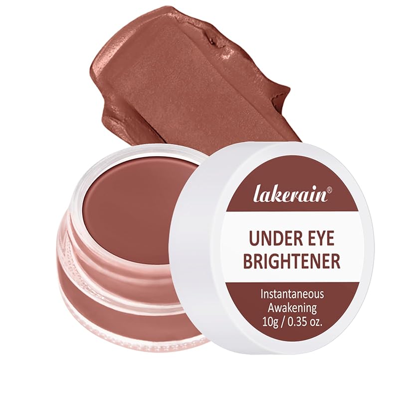 Under Eye Brightener, Concealer Full Coverage for Dark circles, Lightweight Radiant Cream Under Eye Concealer (Light Pink, 1 PC)