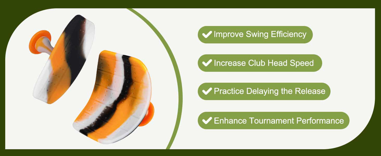 Golf Swing Trainer T Grip Aid, Golf Training Aid Correct Posture Club Swing Grip Pad, Golf Training Accessories - Golfer Beginner Accessories Tee Trainer