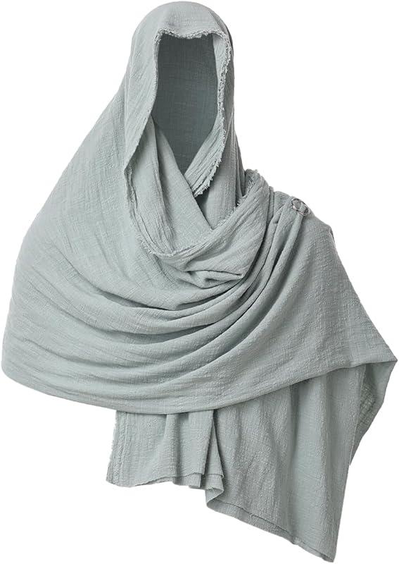 GRACEART Post Apocalyptic Shawl Scarf Shaman Cowl Medieval Costume Sash