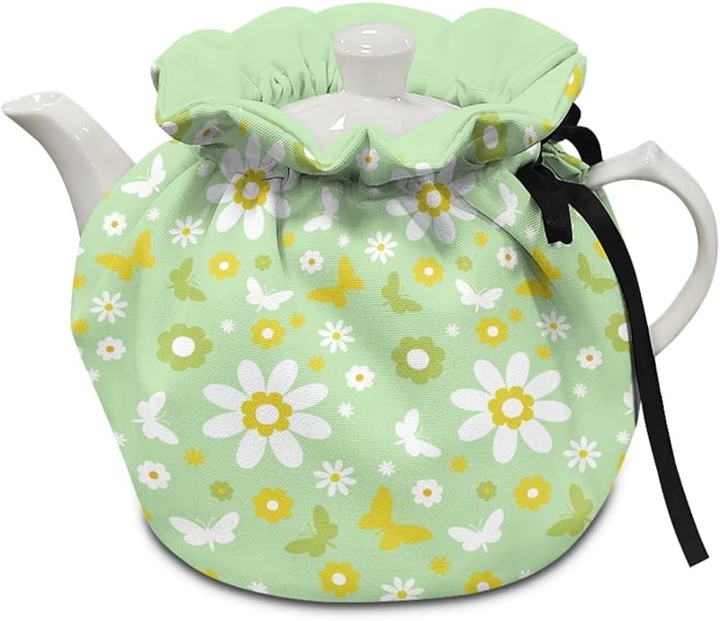Teapot Thermal Cover Bohemian Mandala Print Tea Cozy for Tea Pot Insulated Suitable for Protecting Kettle Coffee Pot Breakfast Insulated Kitchen Coffee Table Decorative Accessories