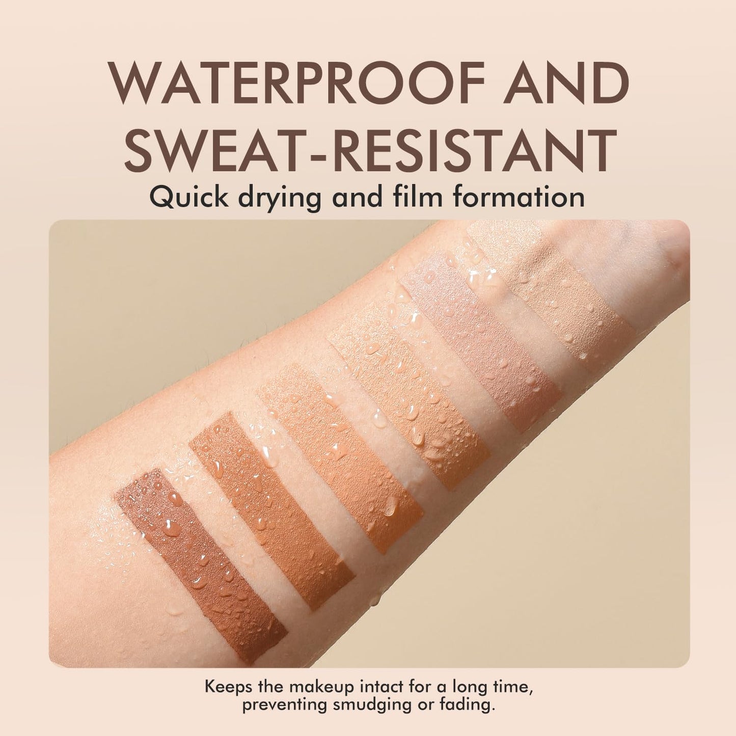 YOUNG VISION Water-Based Liquid Foundation – Full Coverage, Lightweight Makeup for Oily and Combination Skin, Natural Matte Finish, Waterproof and Sweat-Resistant,1.35 fl oz