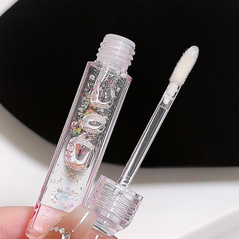 COOL STORY Lip Fuller Gloss, Moisturizing Hydrating Lip Serum, Fuller Lip Care, Lip Plumping Oil for Women Clear