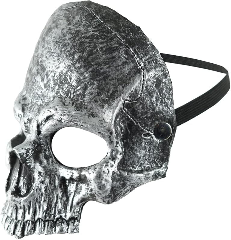 Foam Skull Face Mask Halloween Costume Accessory
