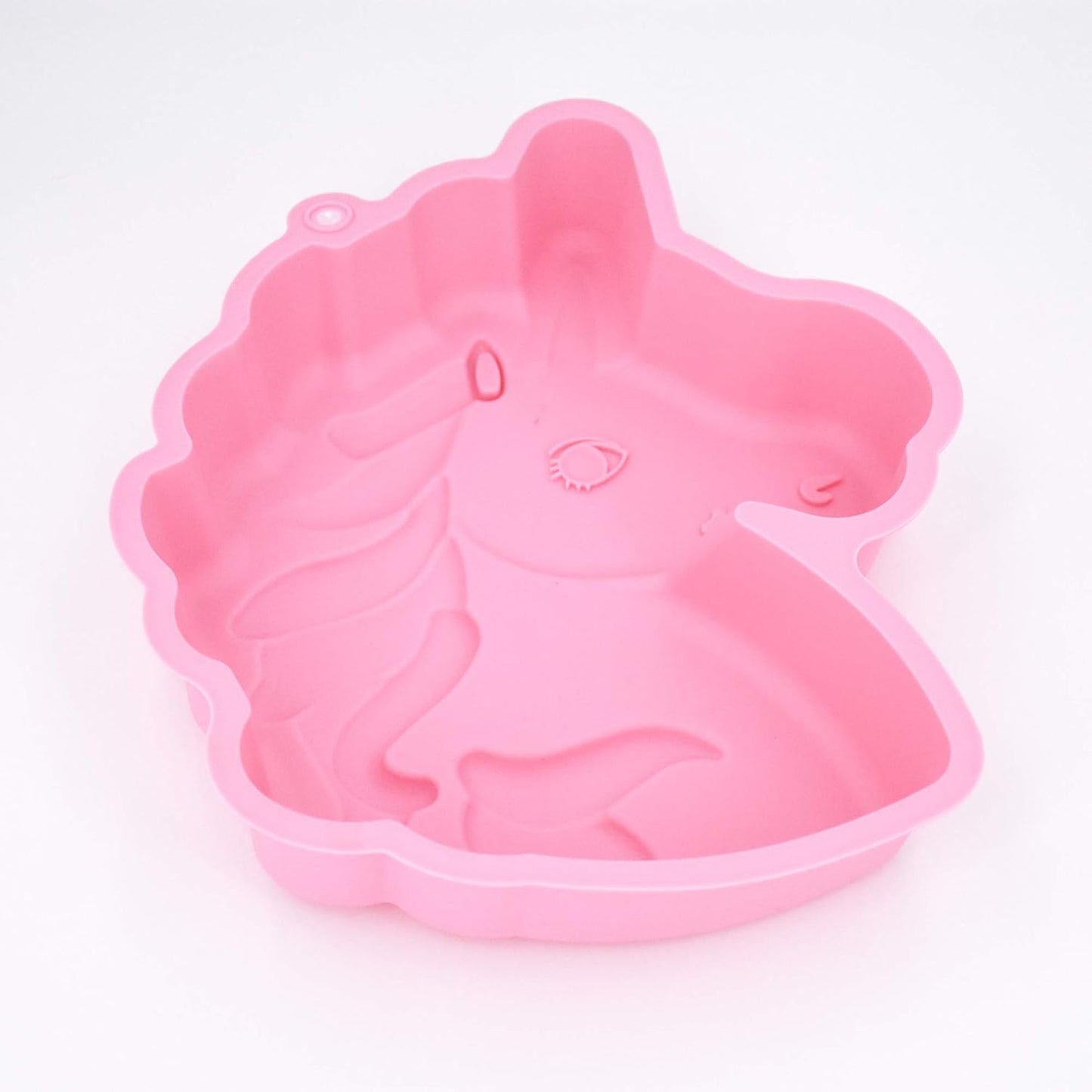 Unicorn Cake Pan, Pony Horse Head Silicone Baking Tray Mold for Girls Unicorn Birthday Party Bakeware Supplies Utensils Tools
