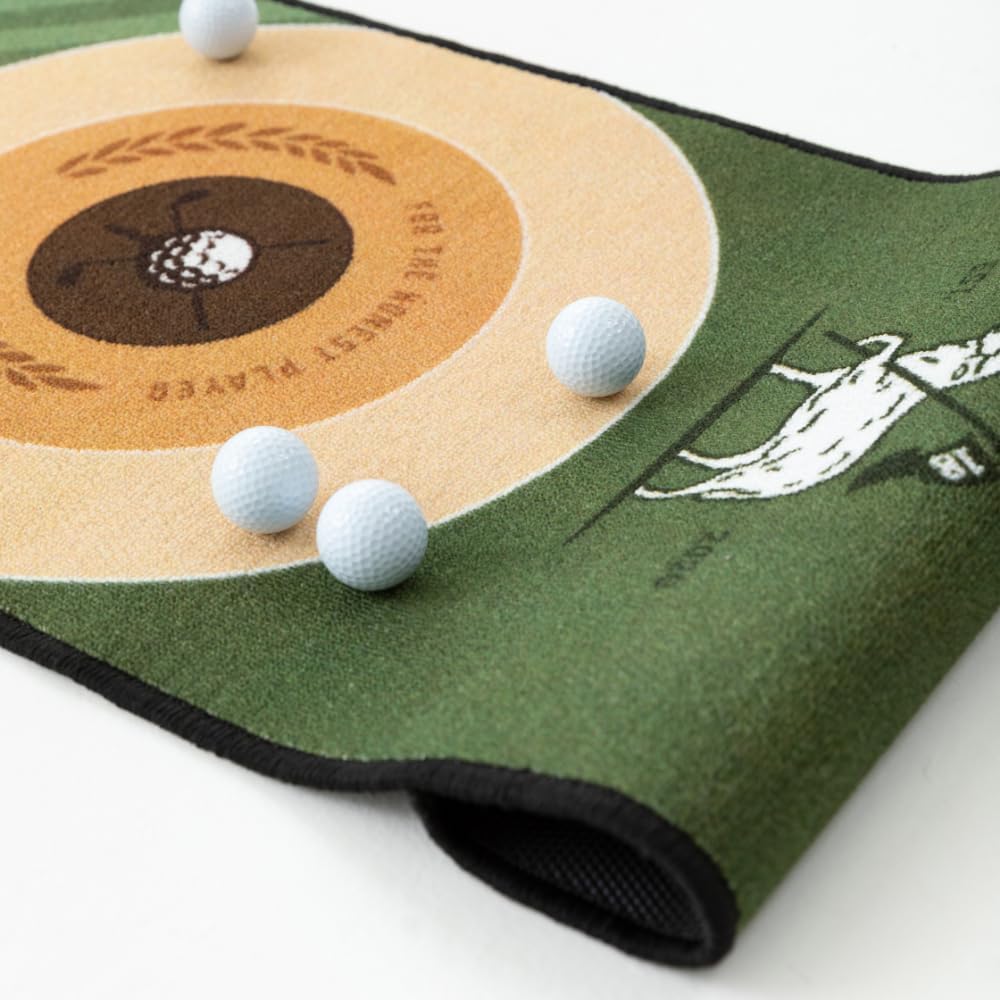 Putting Green Indoor Mat Golf Gifts for Men Golfing Practice Matt Training Aid Heoseok Pro
