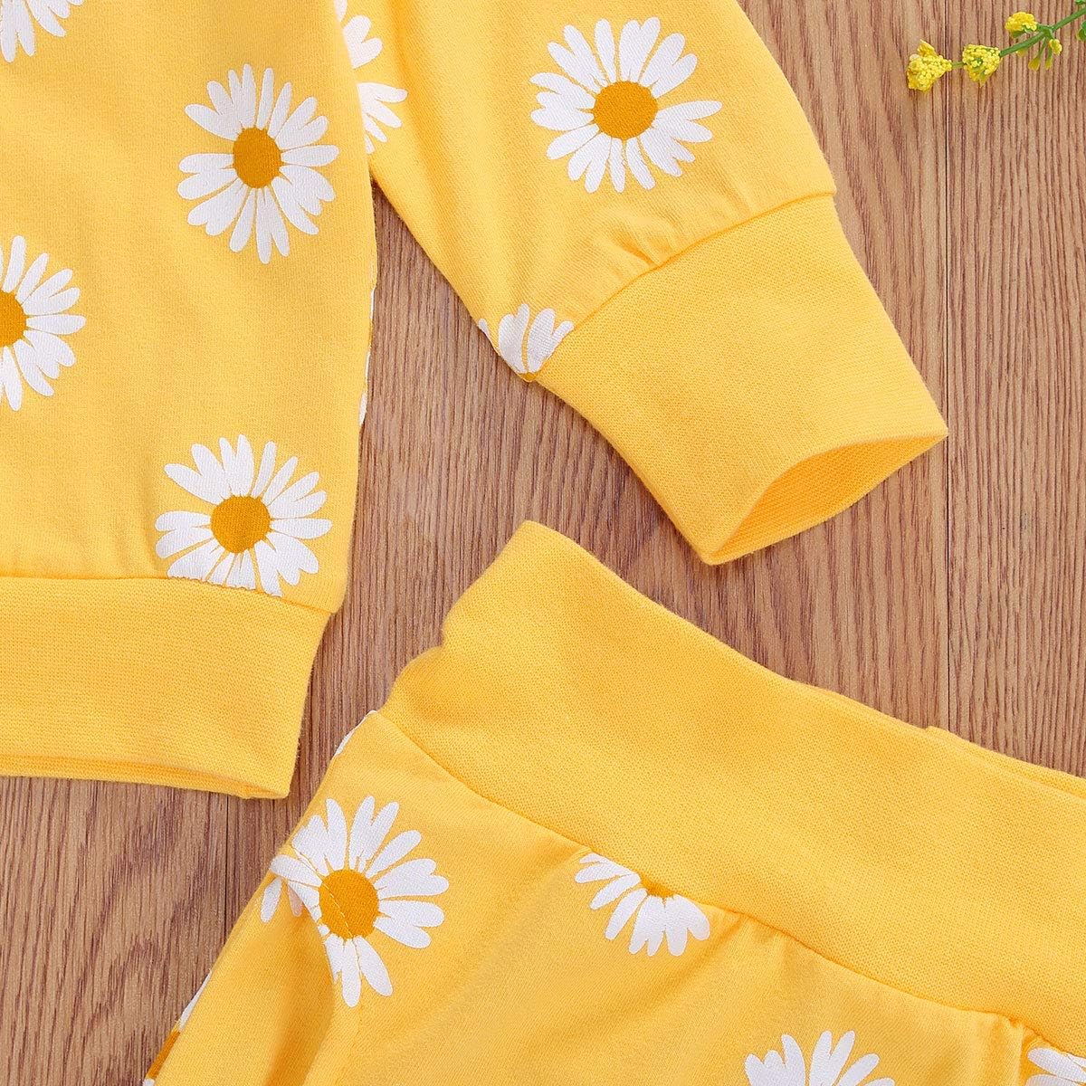 Newborn Infant Baby Girl Clothes Set Sweatshirts Tops Pants Toddler Girl Outfits Gifts 3 6 9 12 18 24 Months