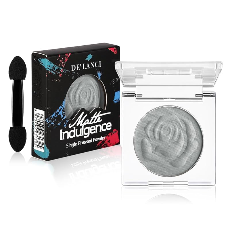 Single Shimmer Cream Eyeshadow, Rose Metallic Highly Pigmented Monochrome Eye shadow Palette, Blendable Sparkly Eye Glitter Waterproof Natural Mini EyeMakeup Brightener Highlighter for 24 hours makeup