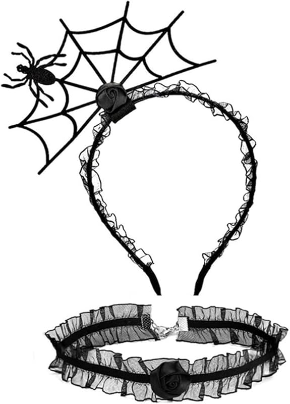 Halloween Spider Ghost Pumpkin Hair Hoop Cosplay Devil Headband
