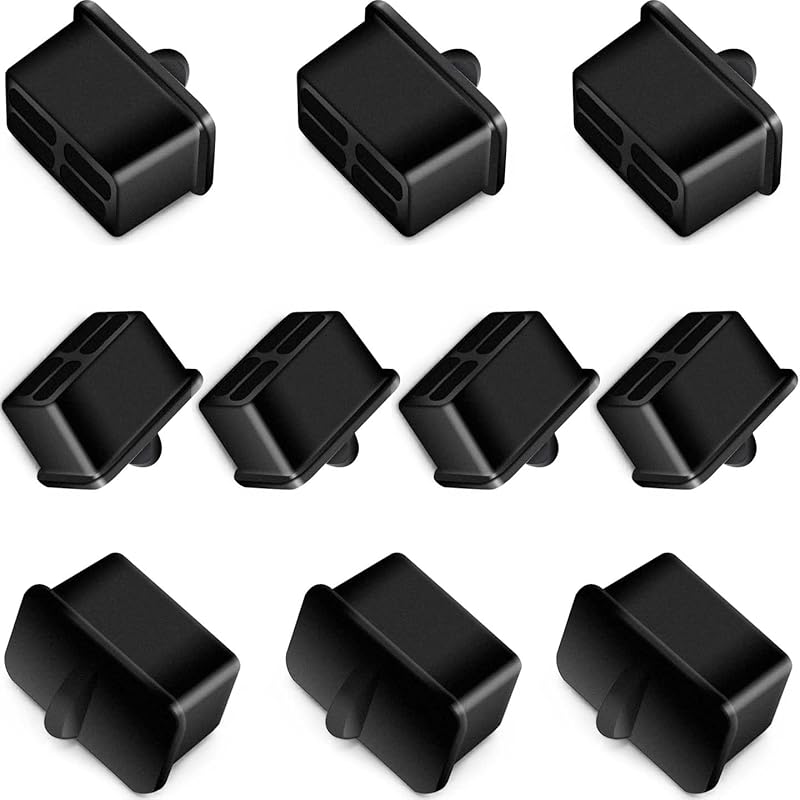 RJ45 Dust Covers Caps Ethernet LAN Port Protector Suitable for Network Swticher/Router/Hub/Cards/Computer/Copper Transceiver Module Silicone 20pcs/Pack